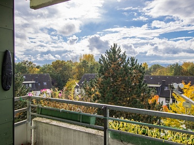 vue du balcon