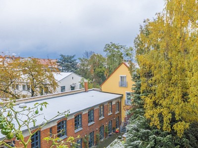 Ausblick vom Balkon