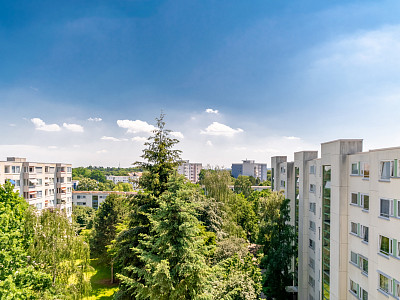 vue du balcon