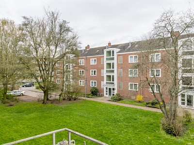 Ausblick vom Balkon