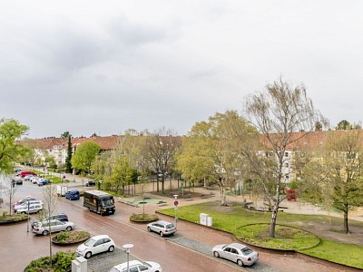 vue du balcon