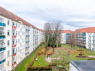 vue du balcon